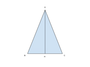 triangoloisosceleconaltezza