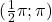 (\frac 12 \pi;\pi)